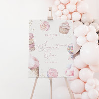 Girls' Pink Sweet One Candy Ice Cream 1st Birthday