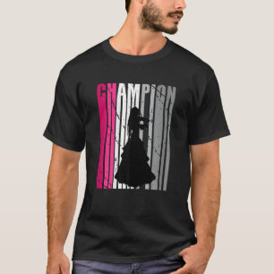 Girls Pink Violin Birthday Female Plays The Violin T-Shirt
