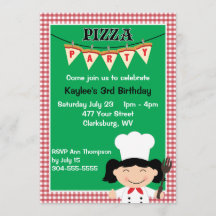 Girl's Pizza Party