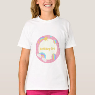 Girl's Pop It Fidget Birthday T-Shirt
