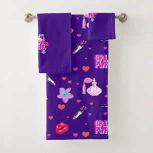 Girls Power Bath Towel Set