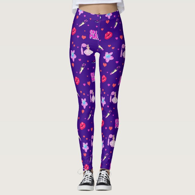 Girls Power Leggings (Front)