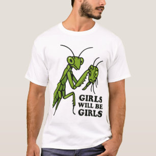 Girls Praying Mantis T-Shirt