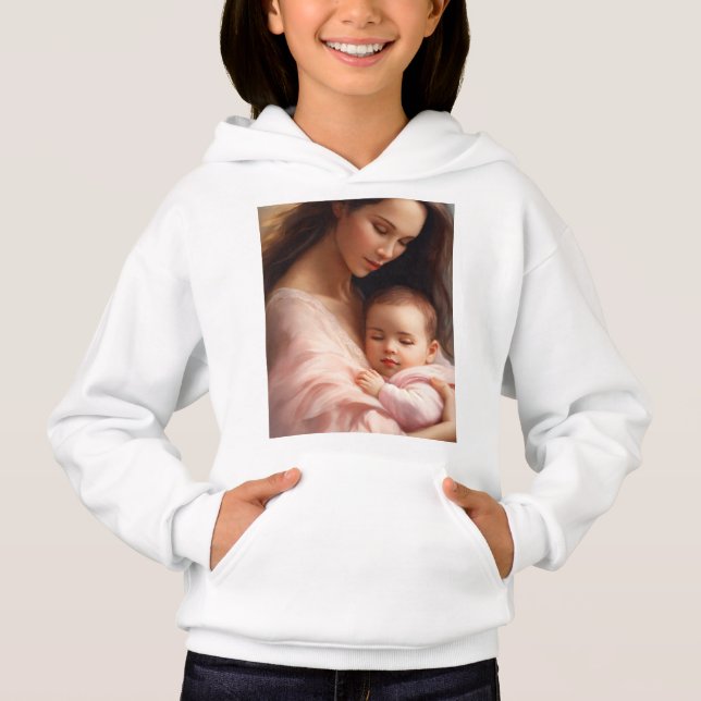 Girl's Pullover Hoodie (Front)