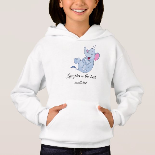 Girl's Pullover Hoodie (Front)