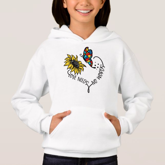 Girl's Pullover Hoodie (Front)