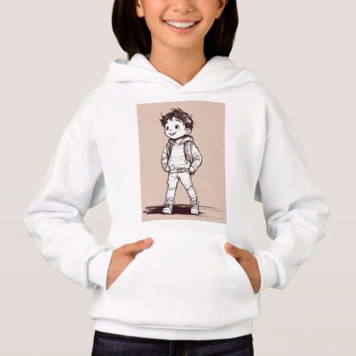 Girls Pullover Hoodie