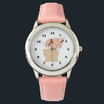 Girls Puppy cartoon fun watch<br><div class="desc">design by Trina Clark at www.digiscrapkits.com</div>