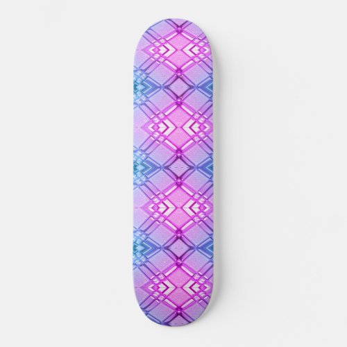Girls Purple Diamond Skateboard