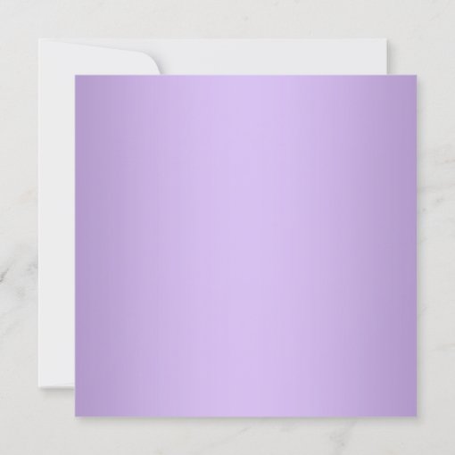 Girls Purple Gold Royal Baby Shower Invitation | Zazzle