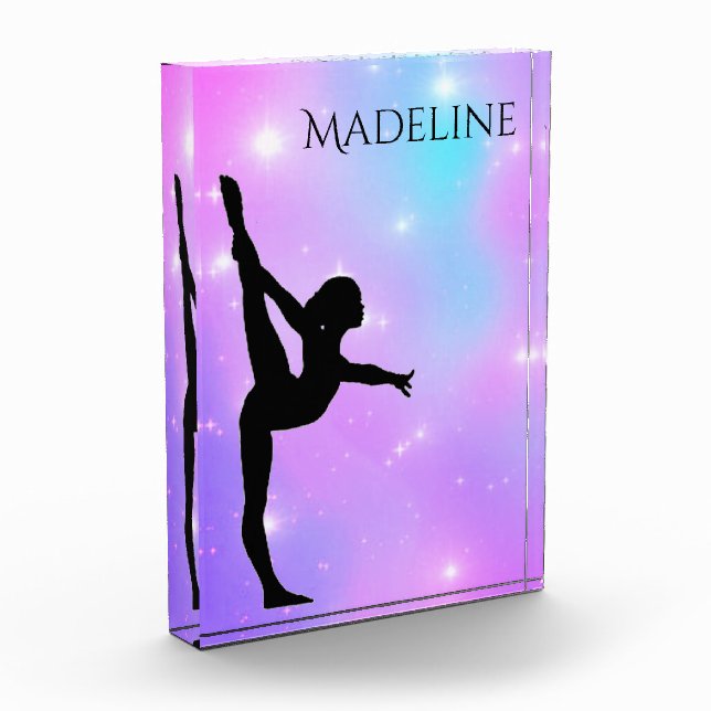 Girls Purple Gradient   Photo Block (Left)