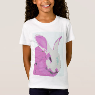 Girls Rabbit Graphic T-Shirt - Childrens