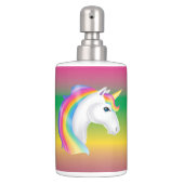 Girls Rainbow Unicorn Bathroom Set (Front)