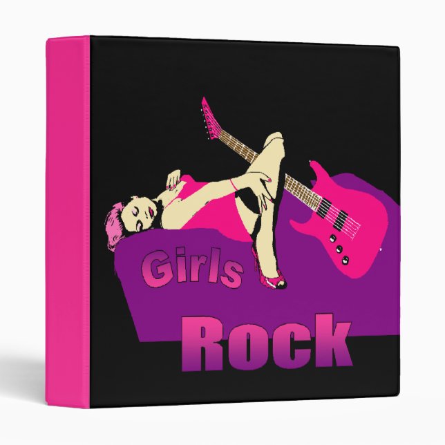 Girls Rock Binder (Front/Spine)