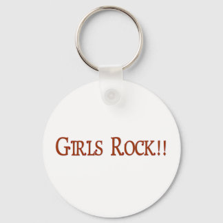 Girls Rock! Keychain