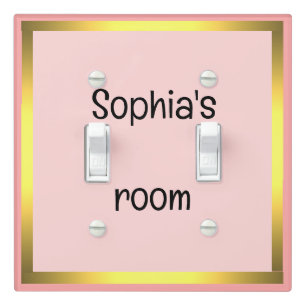 Girl's Room Light Switch Cover