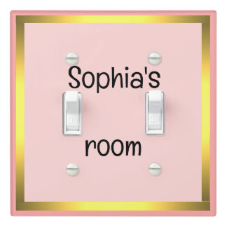 Girl's Room Light Switch Cover