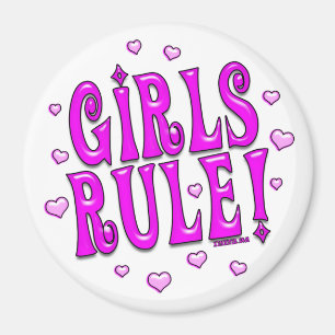 Girls Rule! Magnet