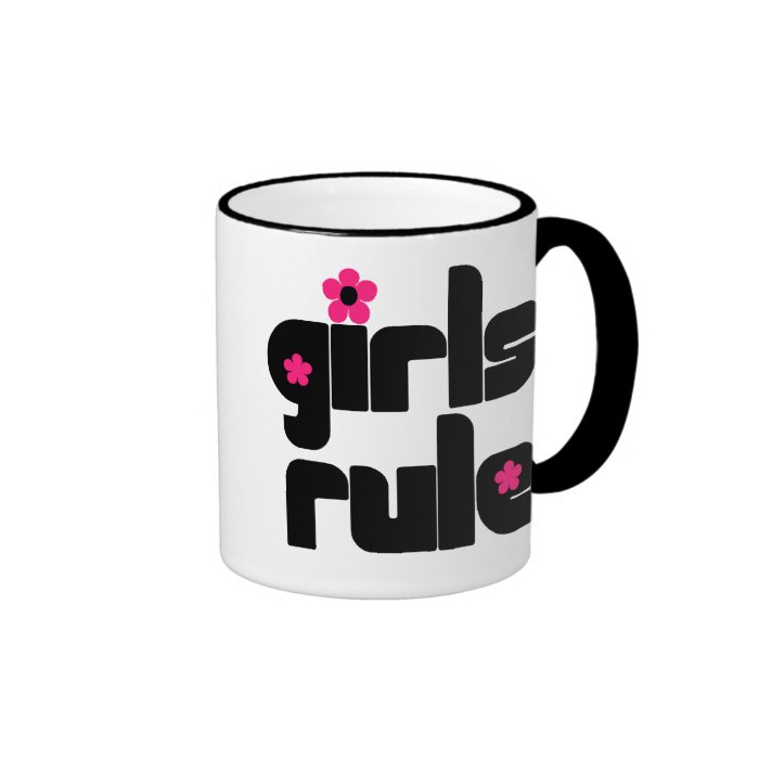 Girls Rule mug