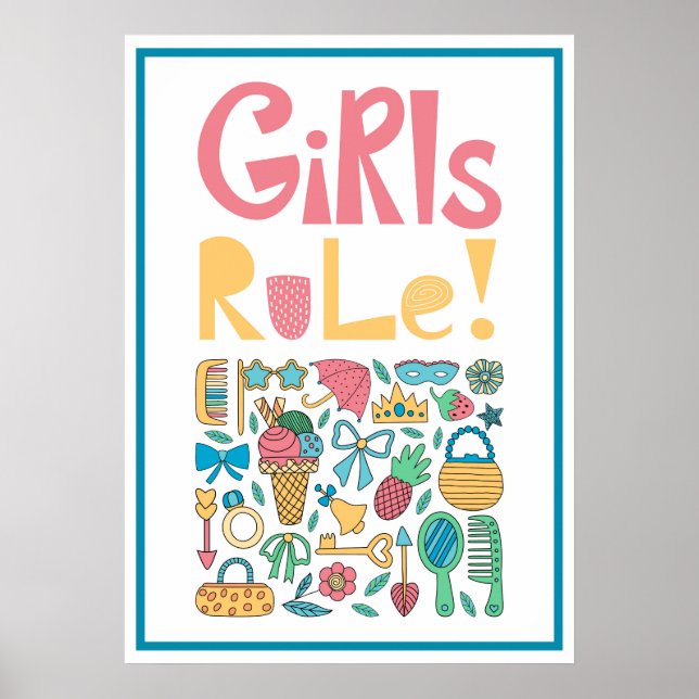 Girls Rule Poster (Front)