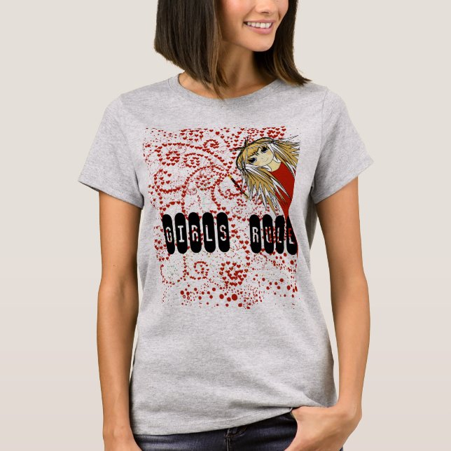 Girls Rule T-Shirt (Front)