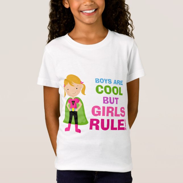 Girls Rule T-Shirt (Front)