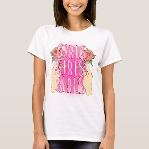 Girls Rule The World T_Shirt