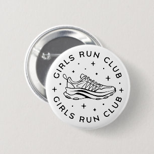 Girls run club button