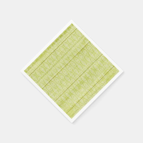 Girls Rustic Green Wood Cottage Chic Tea Party Napkins