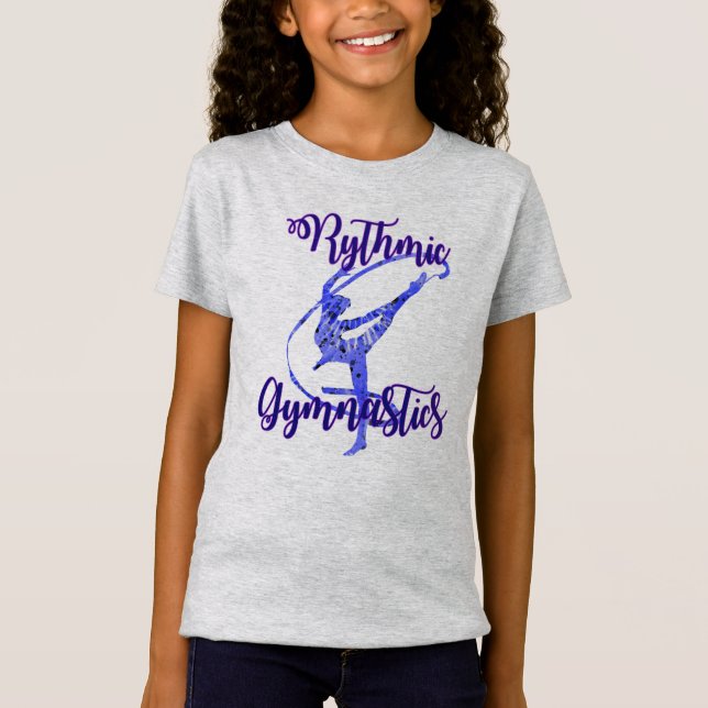 Girls Rythmic Gymnastics shirt (Front)