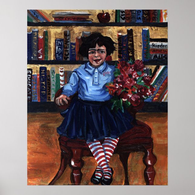 Girls' School Frida - 16x20 Archival Art Print (Front)