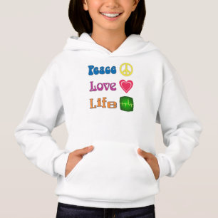 Girls' shirts celebrating life.