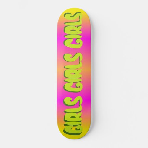 GIRLS SKATEBOARD