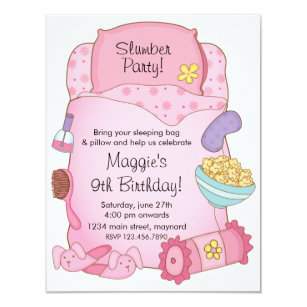 Sleeping Bag Invitations Zazzle