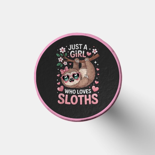 Girls Sloth T-Shirt Golf Tees (Top)