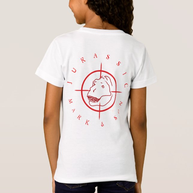 Girl's Sniper Logo Tee Shirt (Back)