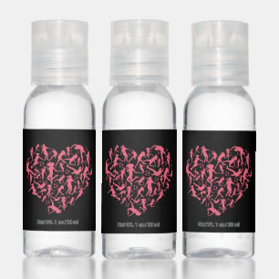 Girls Soccer Heart - Women Players Hand Sanitizer