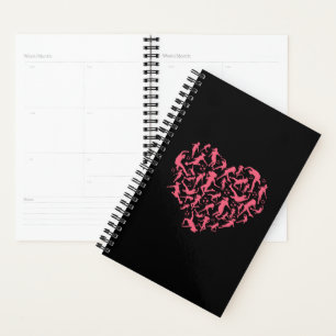 Girls Soccer Heart - Women Players Planner