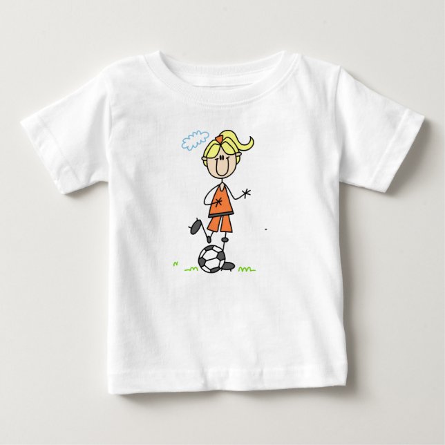 Girls Soccer Kick Shirt (Front)