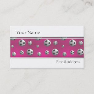 GIRLS SOCCER PLAYER PROFILE CARDS TEMPLATE