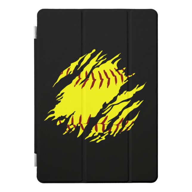 Girls Softball Stitches Fastpitch Gear iPad Pro Cover (Front)