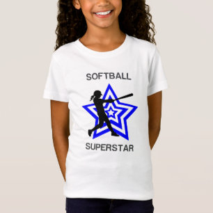 Girls Softball Superstar T-Shirt