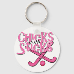 Girls Sports Keychain