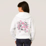 girls sporty pink gray soccer ball blowout hoodie