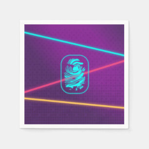 Girls Spy Party Laser Napkins