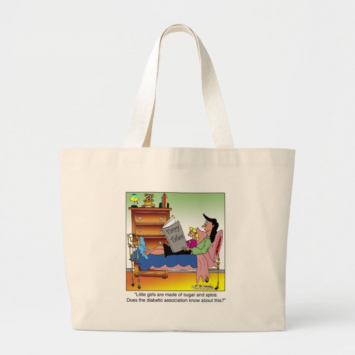 Girls, Sugar, Spice & Diabetes Tote Bag