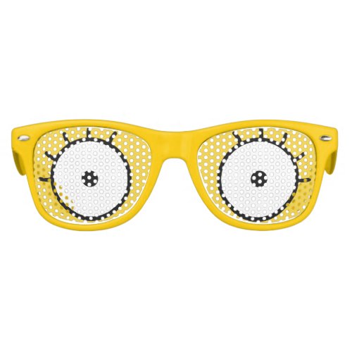 Girls Sunglasses Yellow Cartoon Eyes