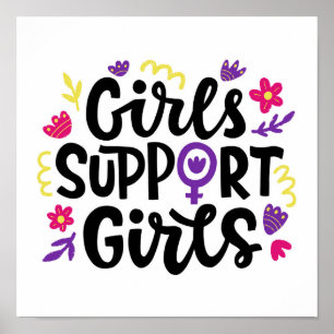 Girls Support Girls Poster