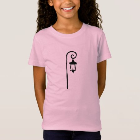 Girls T-shirt, Wellesley Lamppost Design T-shirt