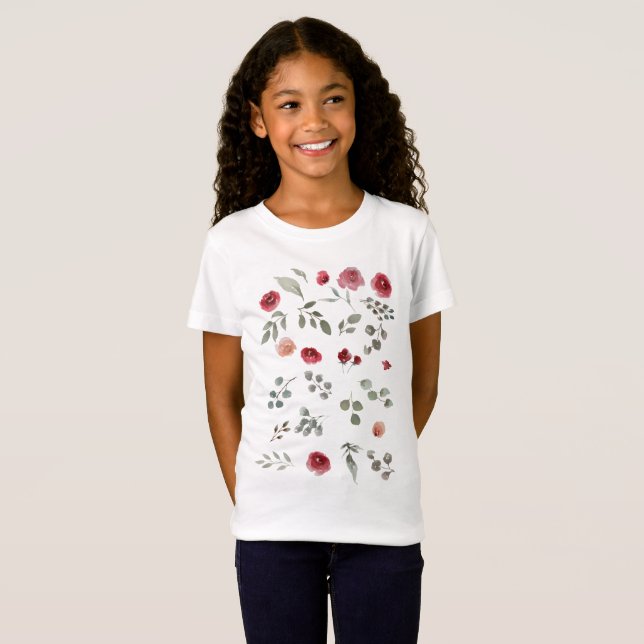 Girls' T-Shirts for Every Style Statement! (Front Full)